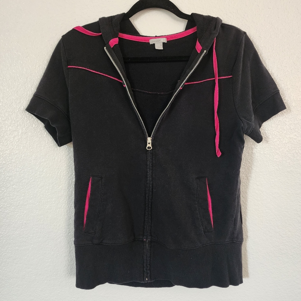 Old Navy zippered hoodie sz M
